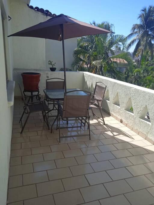 Hermoso Apartamento En Manzanillo Con Alberca Y Cancha De Tenis, Ideal Para Relajarse Y Disfrutar De Una Escapada Tranquila En El Paraiso Tropical Exteriör bild